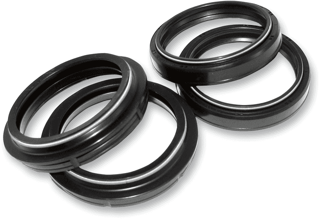 DRAG SPECIALTIES 0407-0342 Fork Seal/Dust Wiper Kit - 35 mm x 50 mm x 12 mm | 36 mm x 50 mm x 11 mm