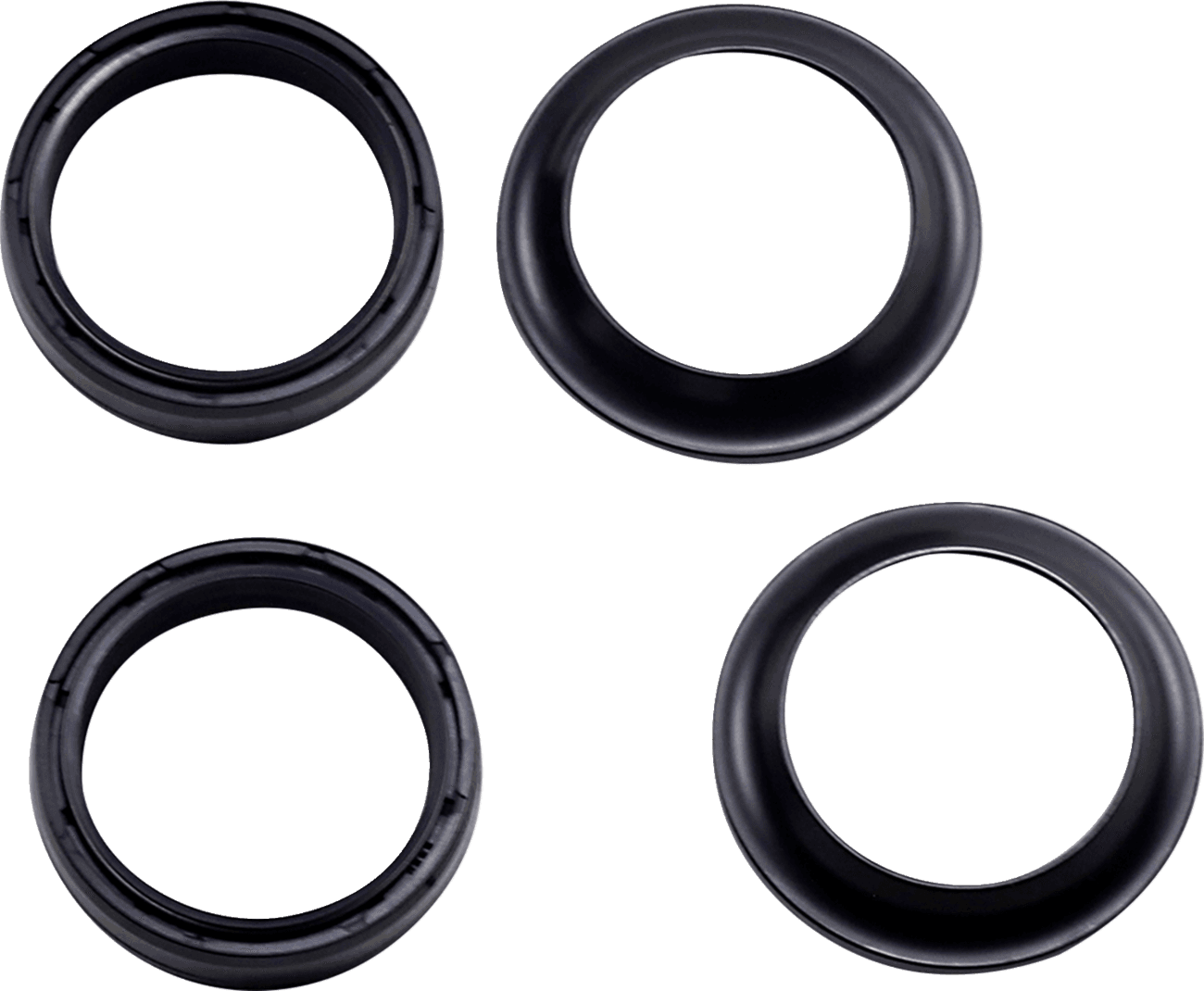 DRAG SPECIALTIES 0407-0345 Fork Seal/Dust Wiper Kit - 43 mm