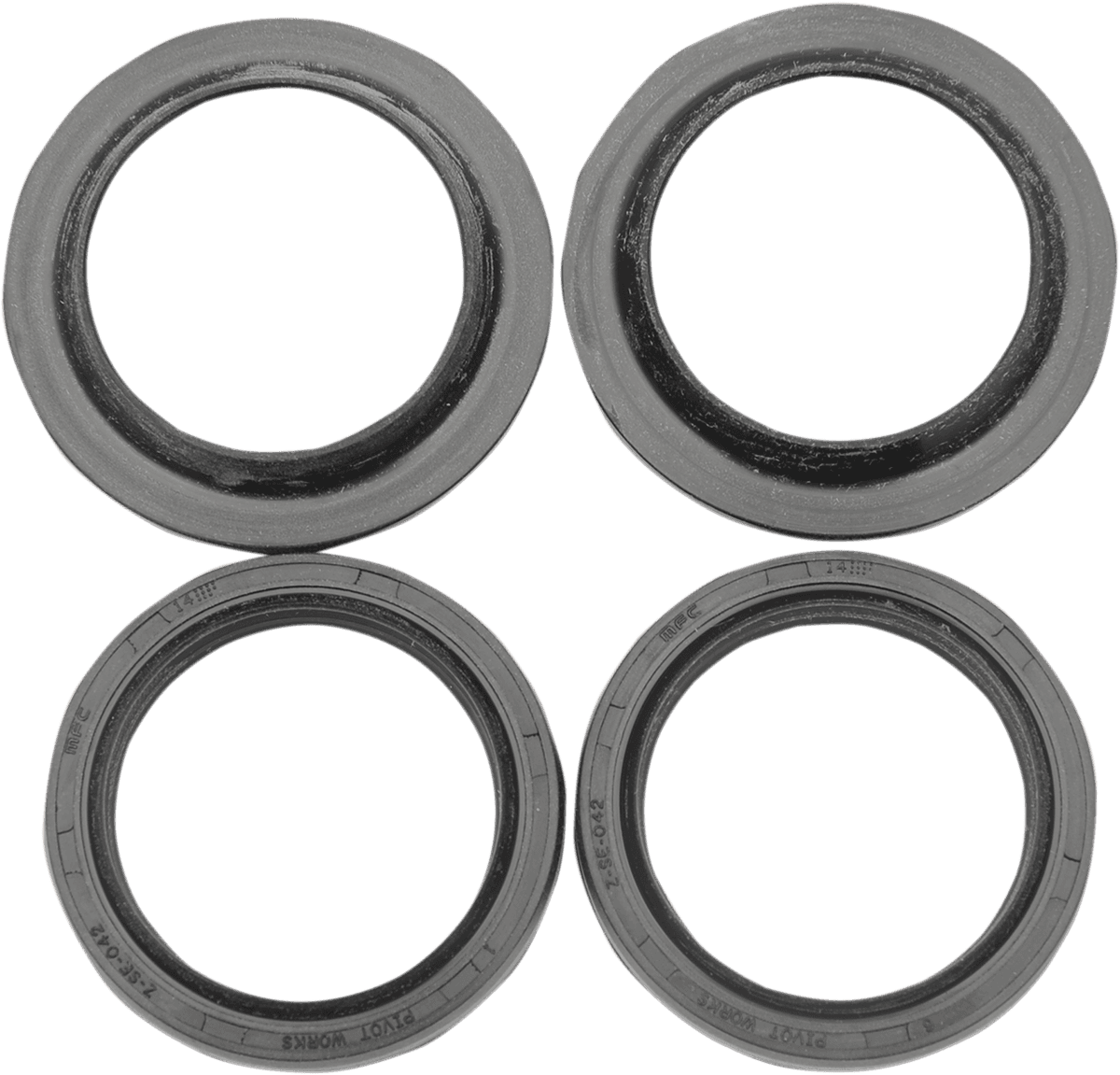 PIVOT WORKS 0407-0373 Fork Seal Kit - 38 mm ID x 51/55 mm OD