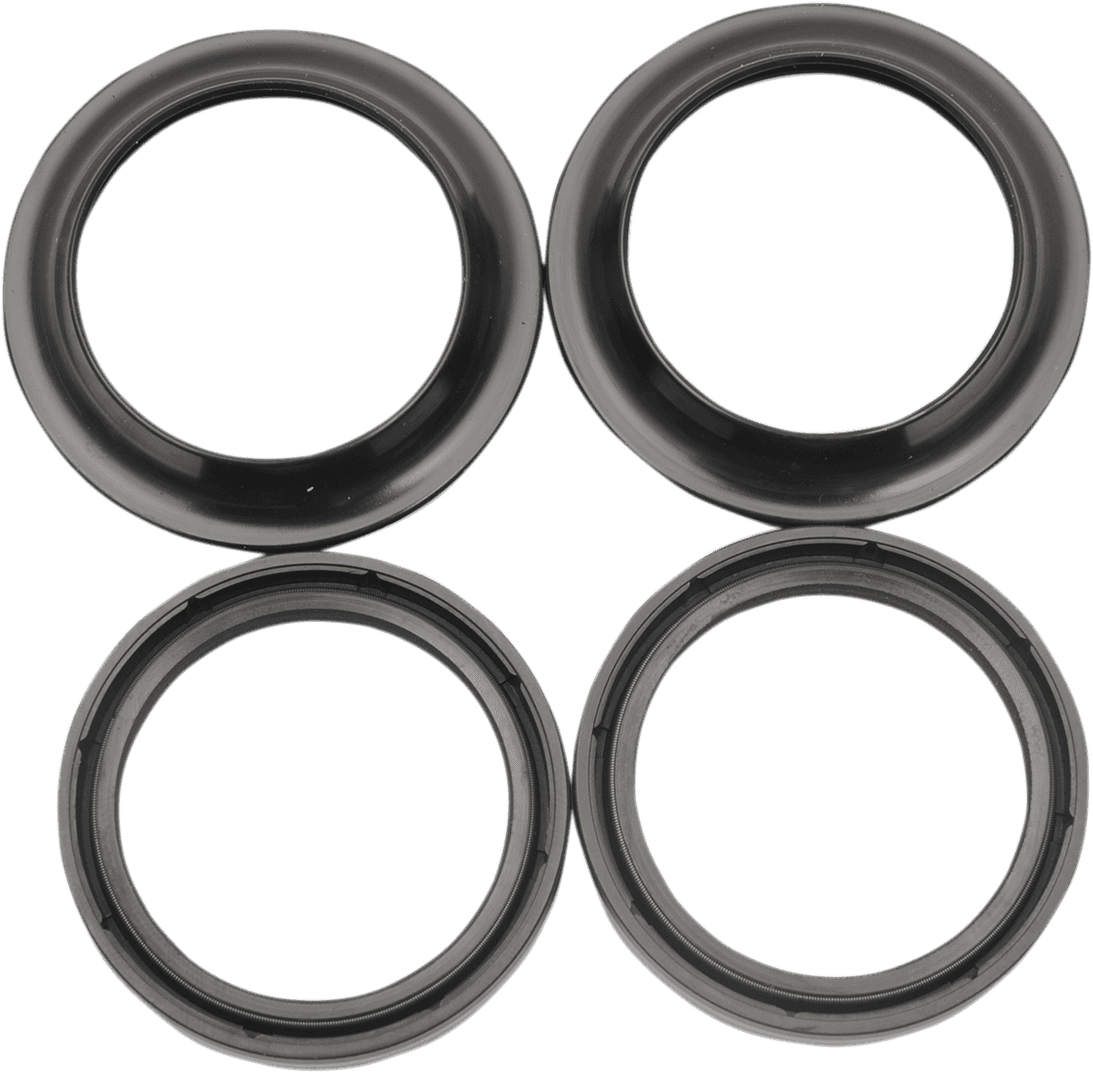 PIVOT WORKS 0407-0376 Fork Seal Kit - 43 mm ID x 54/59 mm OD