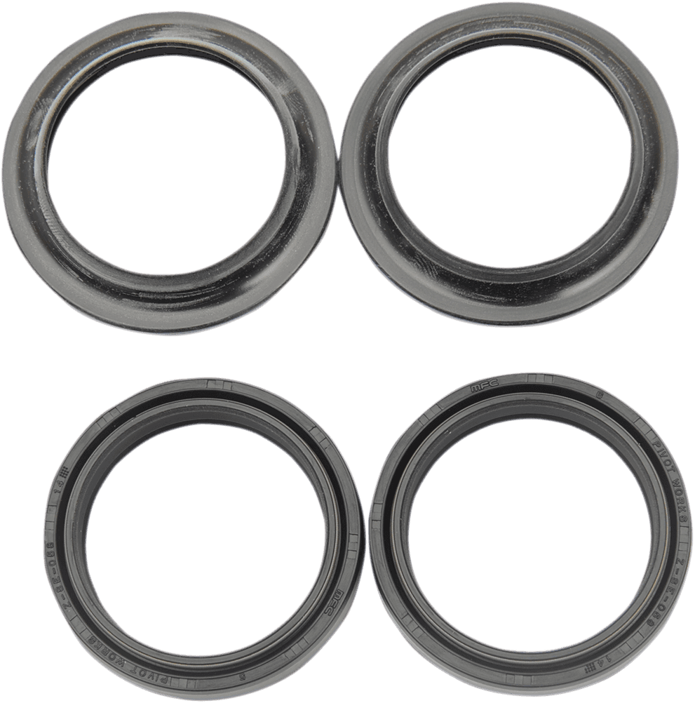 PIVOT WORKS 0407-0377 Fork Seal Kit - 42 mm ID x 54/59.50 mm OD