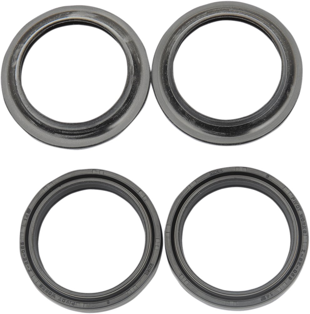 PIVOT WORKS 0407-0377 Fork Seal Kit - 42 mm ID x 54/59.50 mm OD
