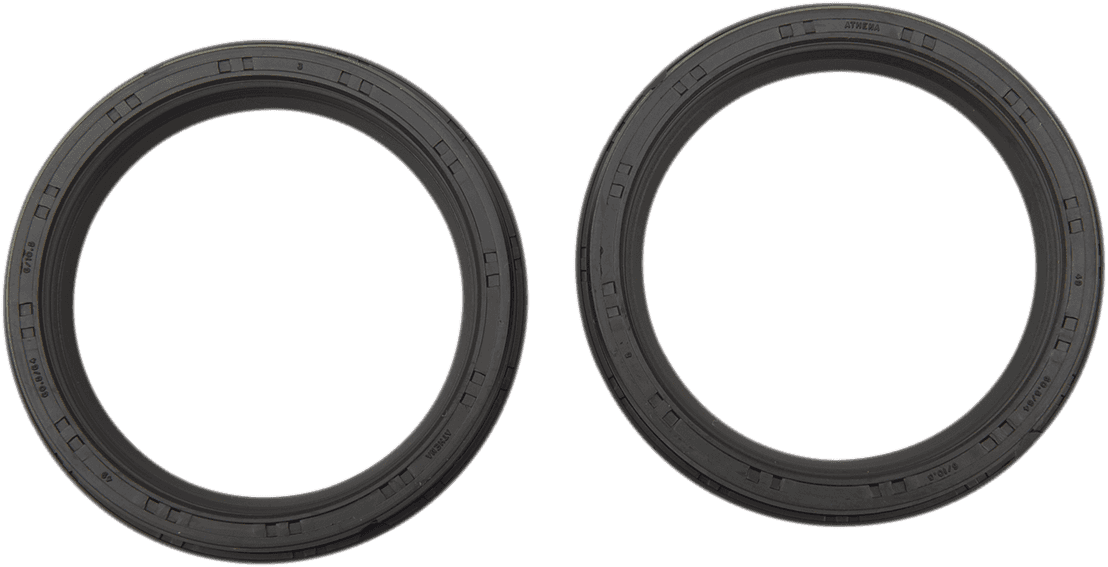 PARTS UNLIMITED 0407-0502 Front Fork Seals - 49 mm ID x 60.5 mm OD x 10.5 mm T