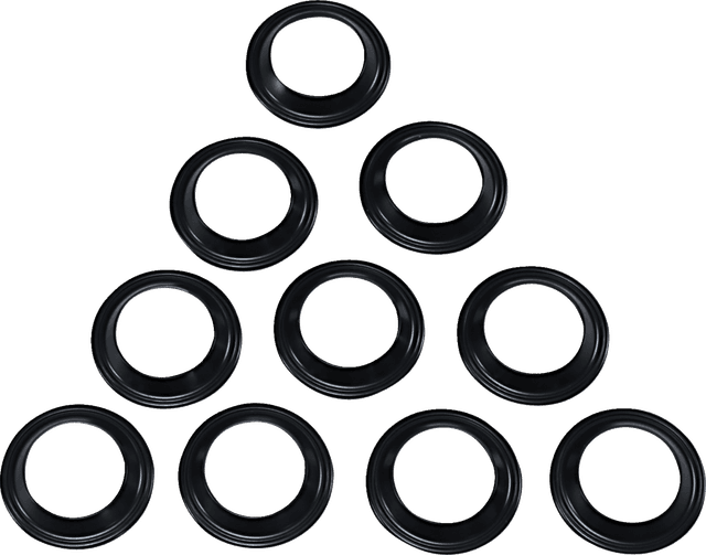 DRAG SPECIALTIES 0407-0671 Fork Wiper Seals - 39 mm - Showa Forks - 10-Pack