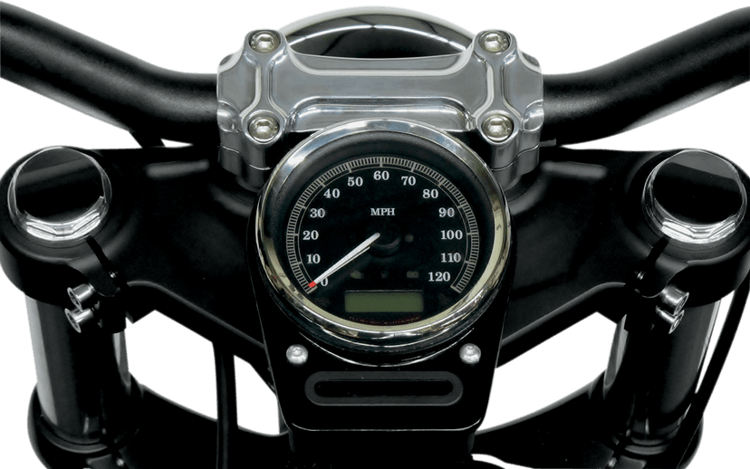 TODD'S CYCLE 0408-0297 Blackline Top Triple Tree - 41 mm - Flat Black - '11-'13 FXS — image 2 of 2
