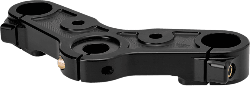 JOKER MACHINE 0408-0318 Upper Triple Tree - Black Anodized - '10-'15 XL 1200X — image 4 of 4