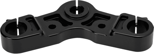 JOKER MACHINE 0408-0318 Upper Triple Tree - Black Anodized - '10-'15 XL 1200X — image 3 of 4