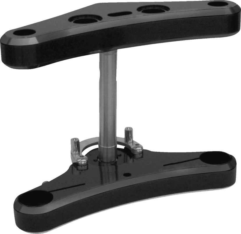 ACCUTRONIX 0408-0422 Triple Tree - 41 mm - Black - Raked 5° - Elite Smooth - Night Series