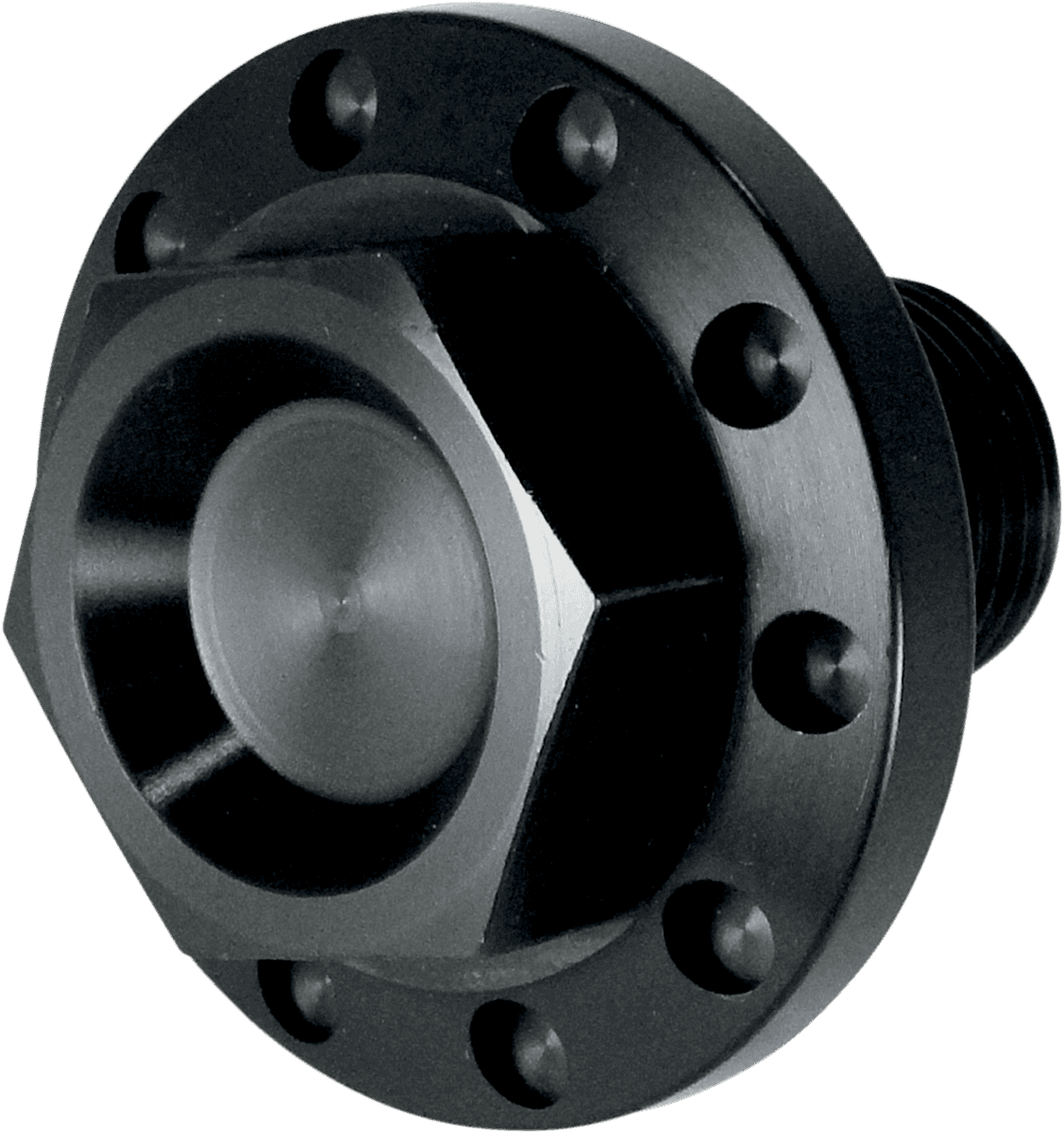 JOKER MACHINE 0410-0173 Steering Stem Bolt - Black Anodized - '99-'05 FXD | '88-'20 XL