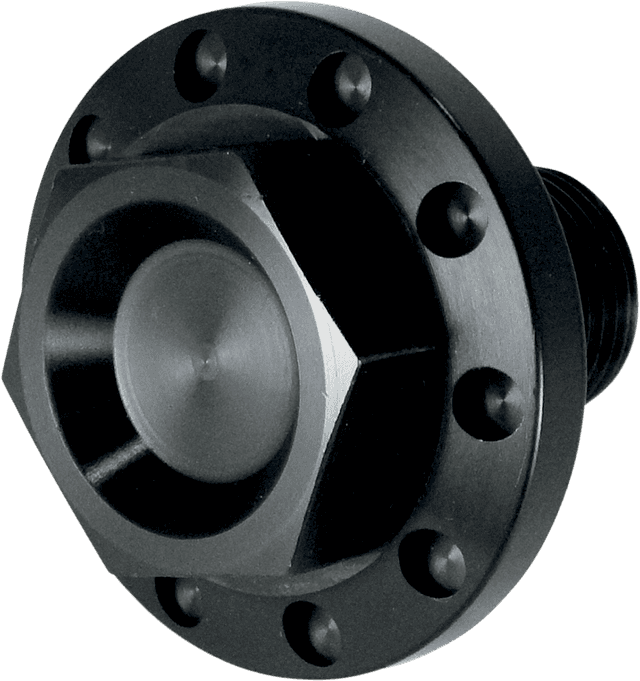 JOKER MACHINE 0410-0173 Steering Stem Bolt - Black Anodized - '99-'05 FXD | '88-'20 XL — image 1 of 2