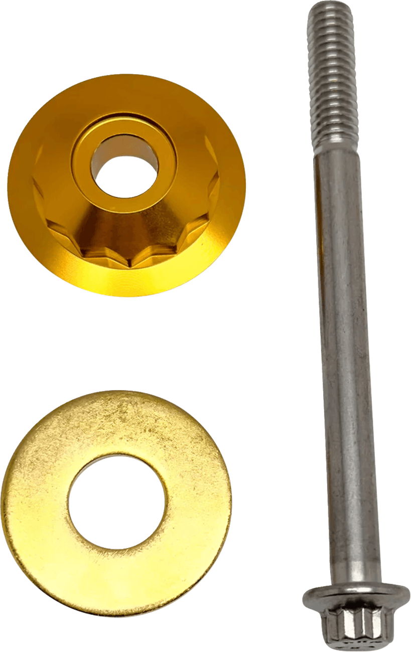 PAUL YAFFE BAGGER NATION 04100487 Steering Stem Nut - Gold — image 2 of 3