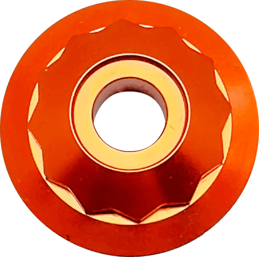 PAUL YAFFE BAGGER NATION 04100489 Steering Stem Nut - Orange — image 1 of 3