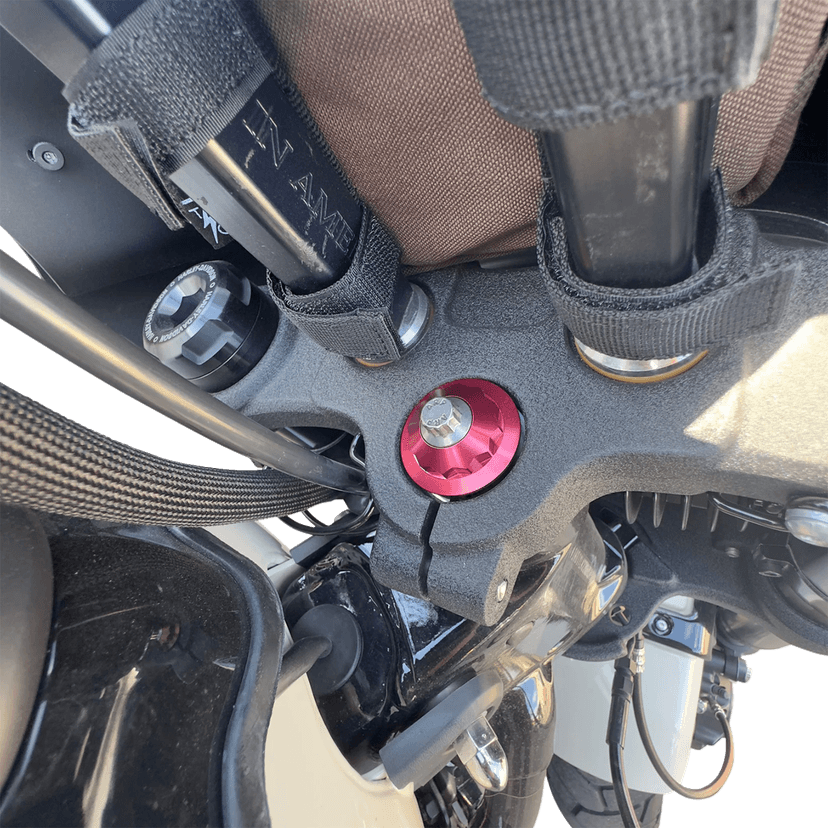 PAUL YAFFE BAGGER NATION 04100491 Steering Stem Nut - Red — image 3 of 3