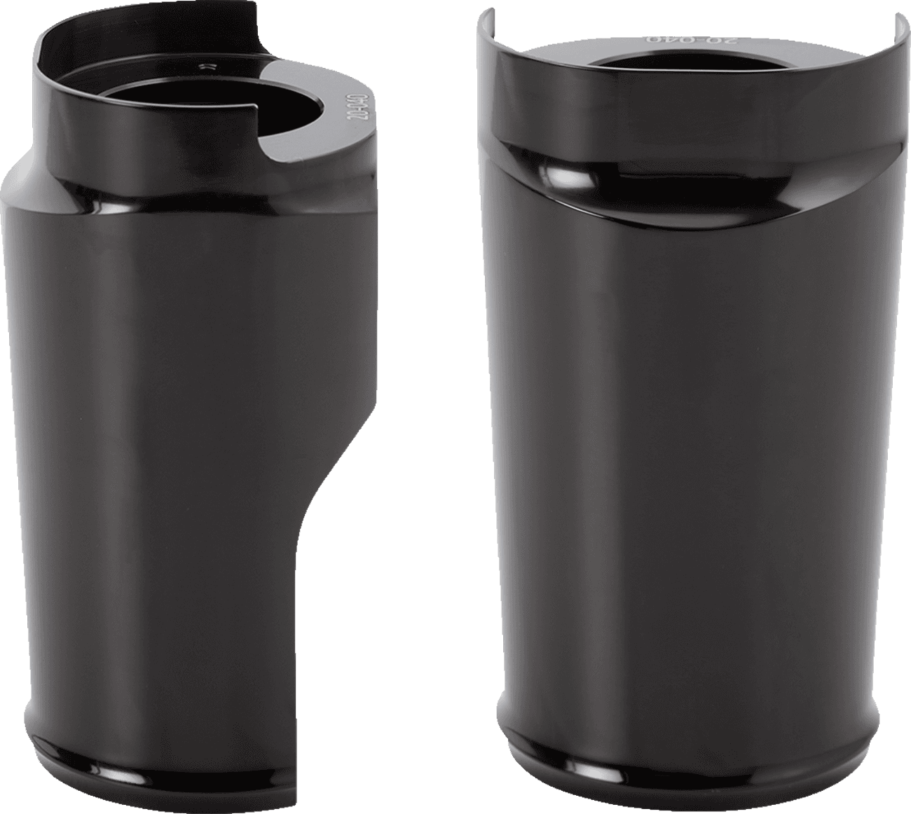 ARLEN NESS 0411-0171 Fat Tire Fork Boot Cover - Black Anodized - Smooth