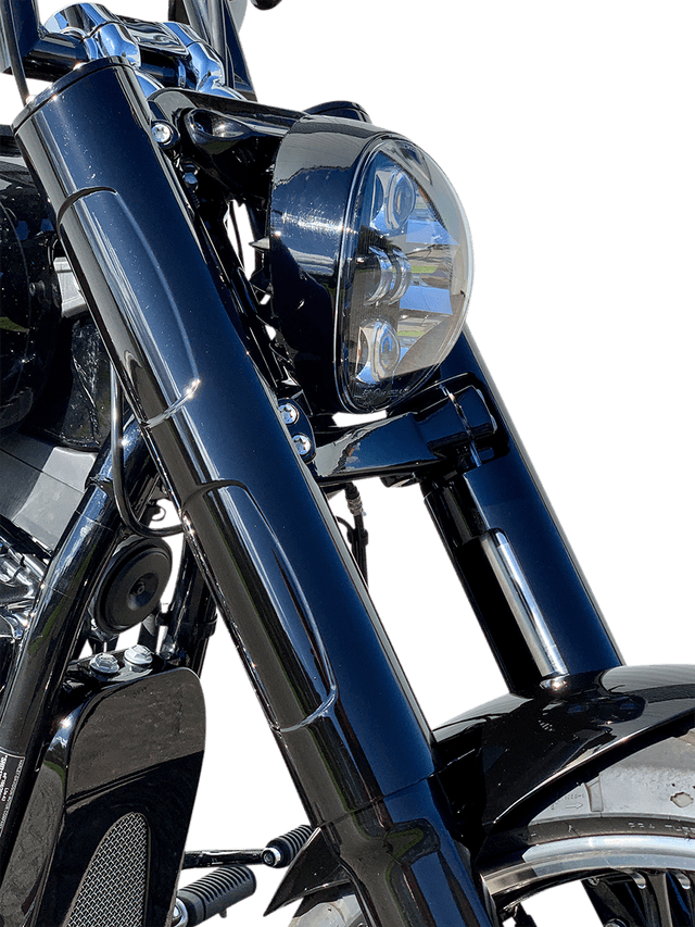 KODLIN USA 0411-0183 Fork Cover - Black - '18-'26 FXBR/FXBRS — image 4 of 4