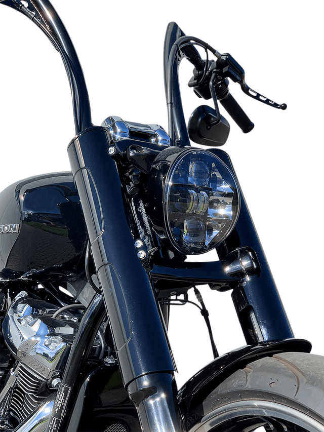 KODLIN USA 0411-0183 Fork Cover - Black - '18-'26 FXBR/FXBRS — image 3 of 4