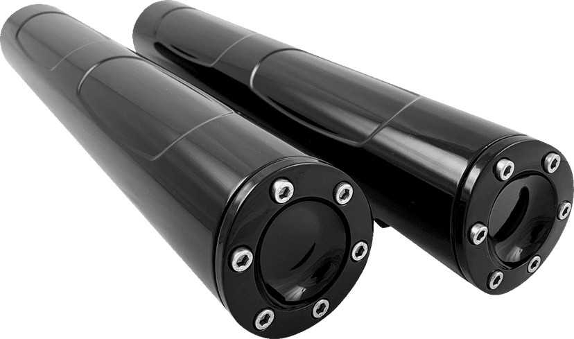 KODLIN USA 0411-0183 Fork Cover - Black - '18-'26 FXBR/FXBRS — image 1 of 4