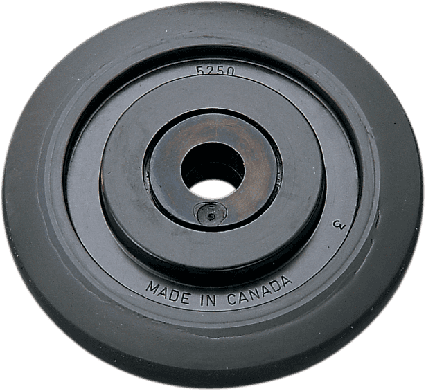 PARTS UNLIMITED 04-11674 Idler Wheel - 5.25" OD x 0.75" ID - Black - Standard