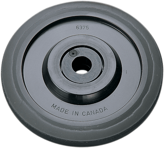 PARTS UNLIMITED 04-11677 Idler Wheel - 6.375" OD x 0.75" ID - Black - Standard/Group 3/6/7/10