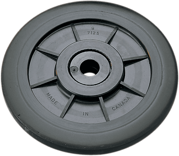 PARTS UNLIMITED 04-11679 Idler Wheel - 7.125" OD x 0.75" ID - Black - Standard