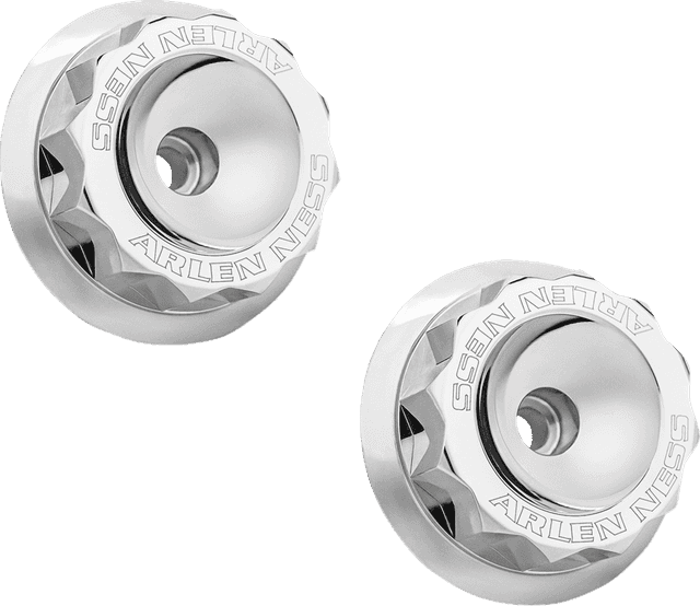 ARLEN NESS 0412-0666 Fork Nut Cover - Chrome