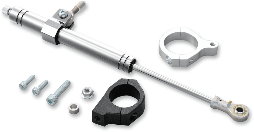 DRAG SPECIALTIES 0414-0527 Steering Damper - Chrome - '06-'17 FXD