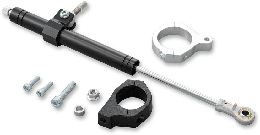 DRAG SPECIALTIES 0414-0528 Steering Damper - Black - '06-'17 FXD
