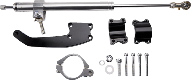 DRAG SPECIALTIES 0414-0736 Steering Damper - Chrome - '23 FLTRX
