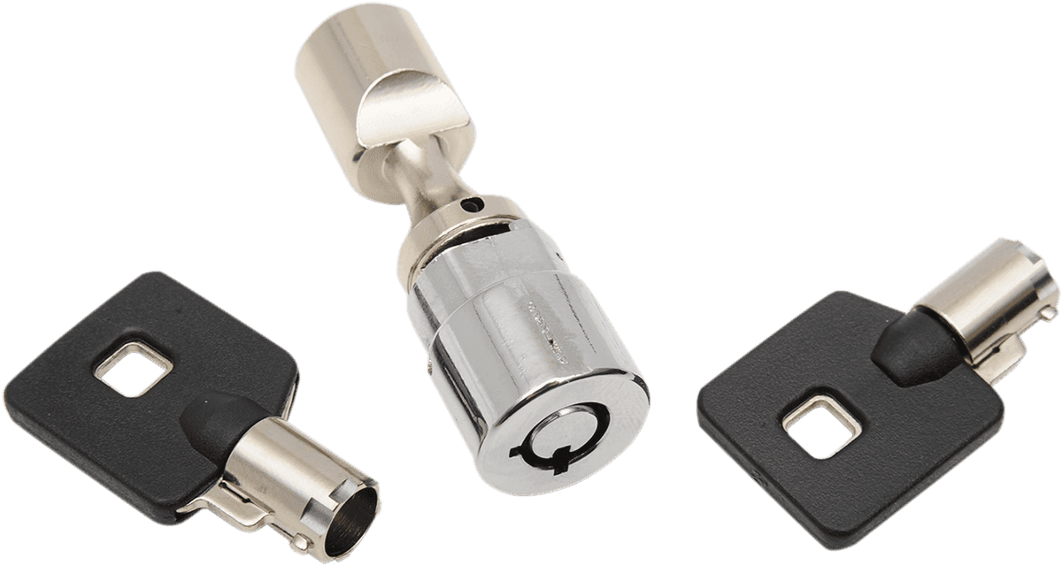 DRAG SPECIALTIES 0420-0003 Fork Lock - Chrome