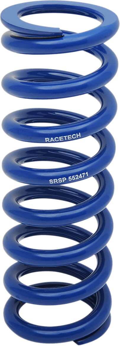 RACE TECH 0431-0463 Shock Spring - Rear - Blue - Sport Series - Spring Rate 397.59 lb/in