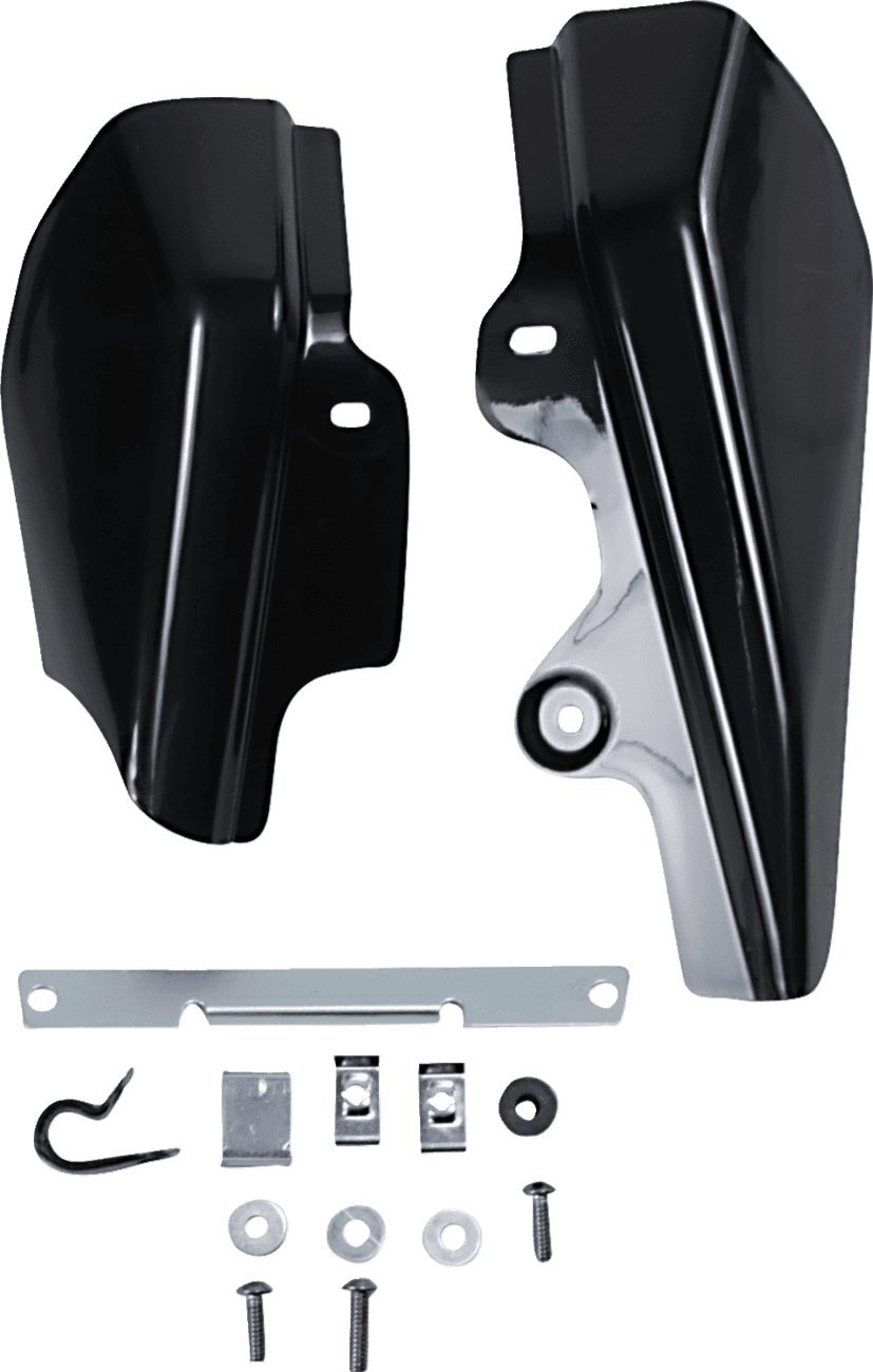 DRAG SPECIALTIES 0504-0323 Air Deflector - Frame Mounted - HD Touring