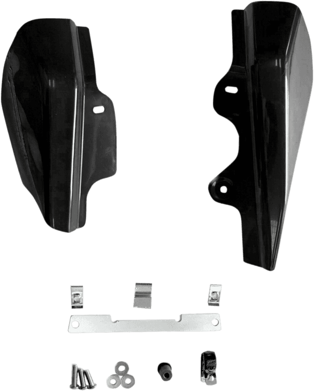 DRAG SPECIALTIES 0504-0323 Air Deflector - Frame Mounted - HD Touring — image 2 of 2