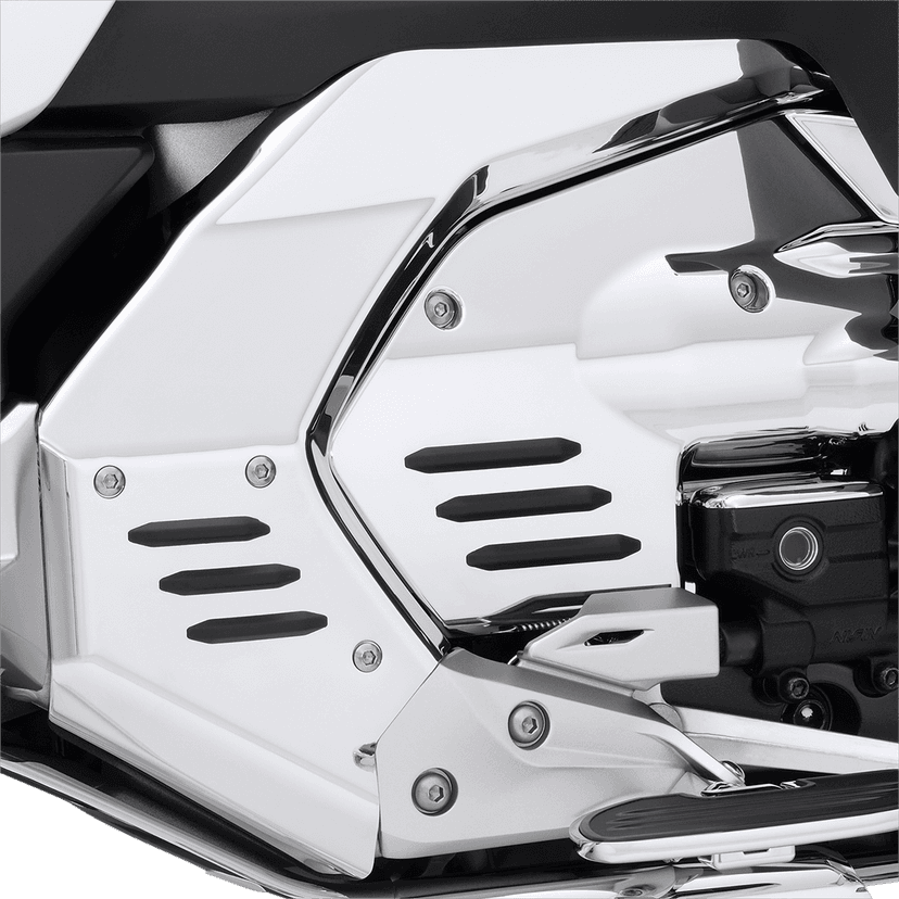 SHOW CHROME 0504-0357 Frame Cover - Chrome - Honda - GL — image 2 of 3