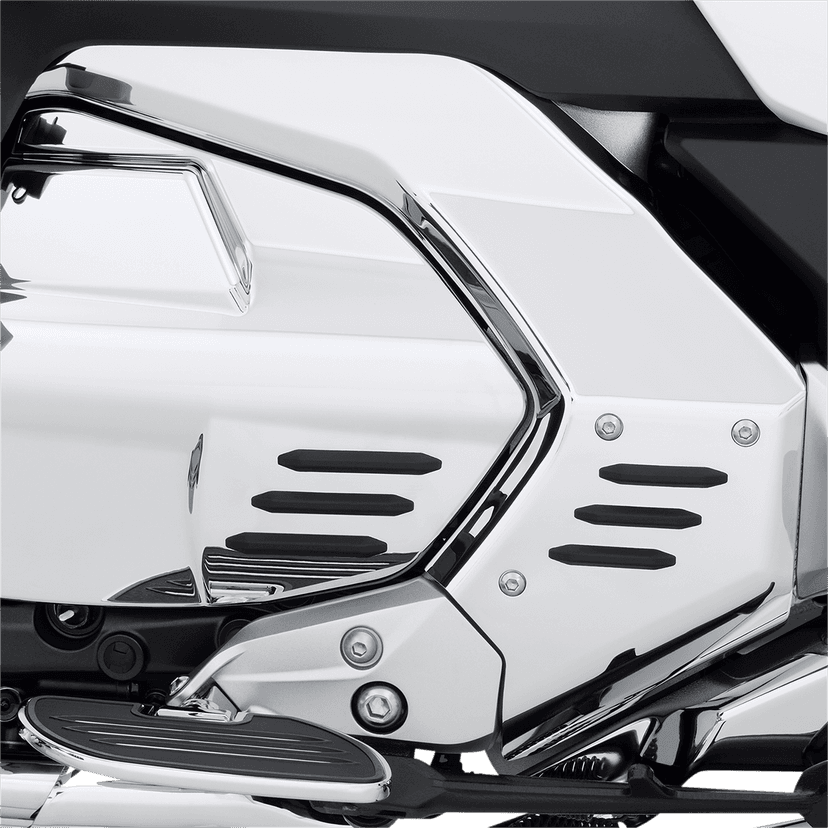 SHOW CHROME 0504-0357 Frame Cover - Chrome - Honda - GL — image 3 of 3