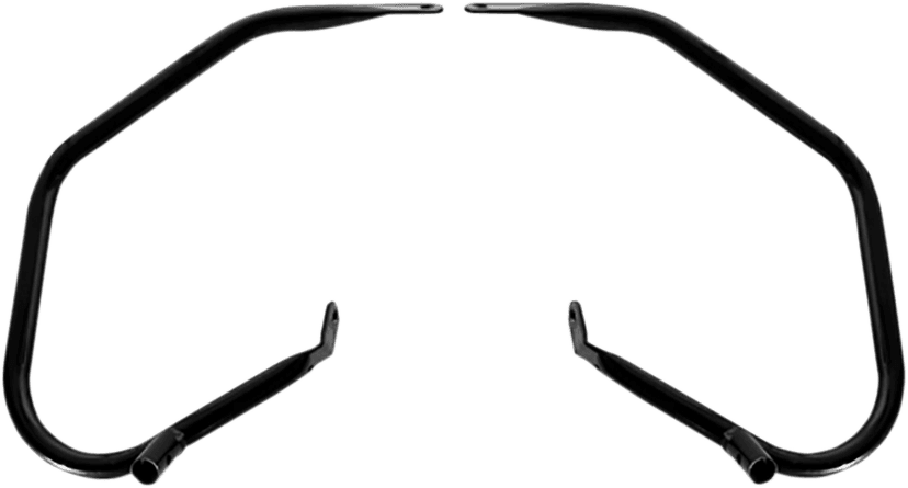 DRAG SPECIALTIES 0505-1566 Saddlebag Guard - Black