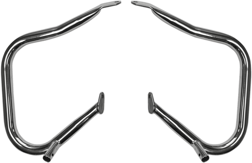 DRAG SPECIALTIES 0506-0789 Rear Saddlebag Bars - Chrome - HD Touring/Trike '14-'21