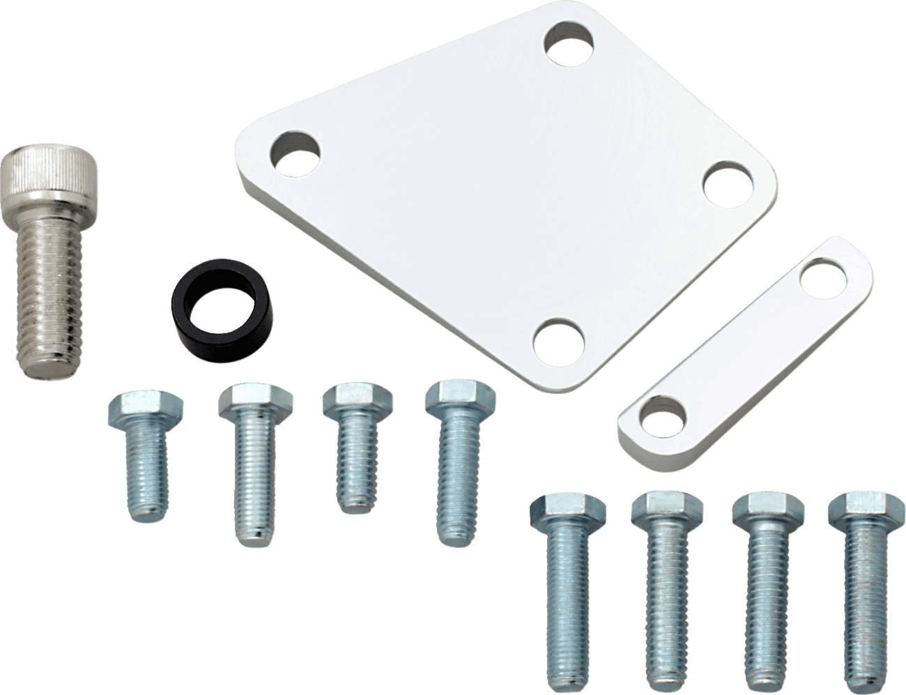 DRAG SPECIALTIES 0510-0028 Kickstand Wedge Kit - Silver - HD Touring