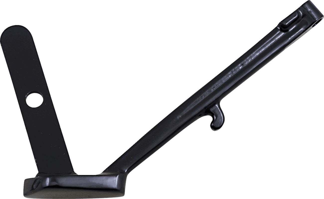 DRAG SPECIALTIES 0510-0520 Kickstand - Gloss Black - Stock Length