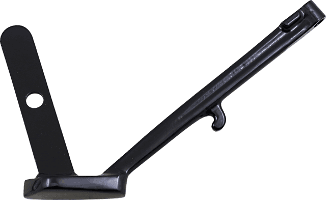 DRAG SPECIALTIES 0510-0520 Kickstand - Gloss Black - Stock Length