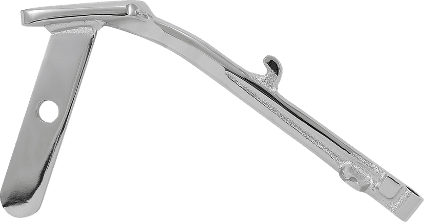 DRAG SPECIALTIES 0510-0522 Kickstand - Chrome - Stock Length — image 2 of 2