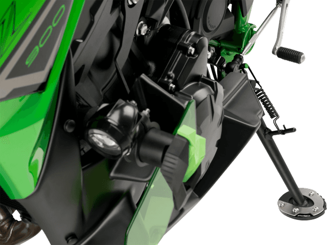 PUIG HI-TECH PARTS 0510-0754 Kickstand Pad Extension - Kawasaki - Ninja/Versys/Z