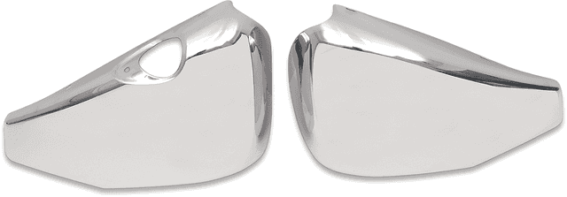 DRAG SPECIALTIES 0520-0404 Side Cover - Right - Chrome - HD Sportster '04-'09