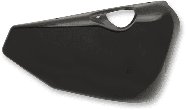 DRAG SPECIALTIES 0520-1840 Side Cover - Right - Gloss Black - HD Sportster '04-'09