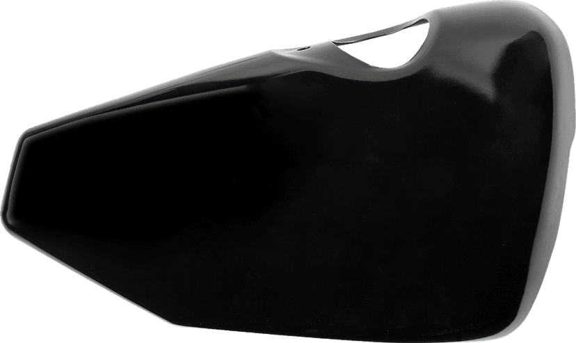 DRAG SPECIALTIES 0520-3721 Side Cover - Right - Gloss Black - HD Sportster '14-'22