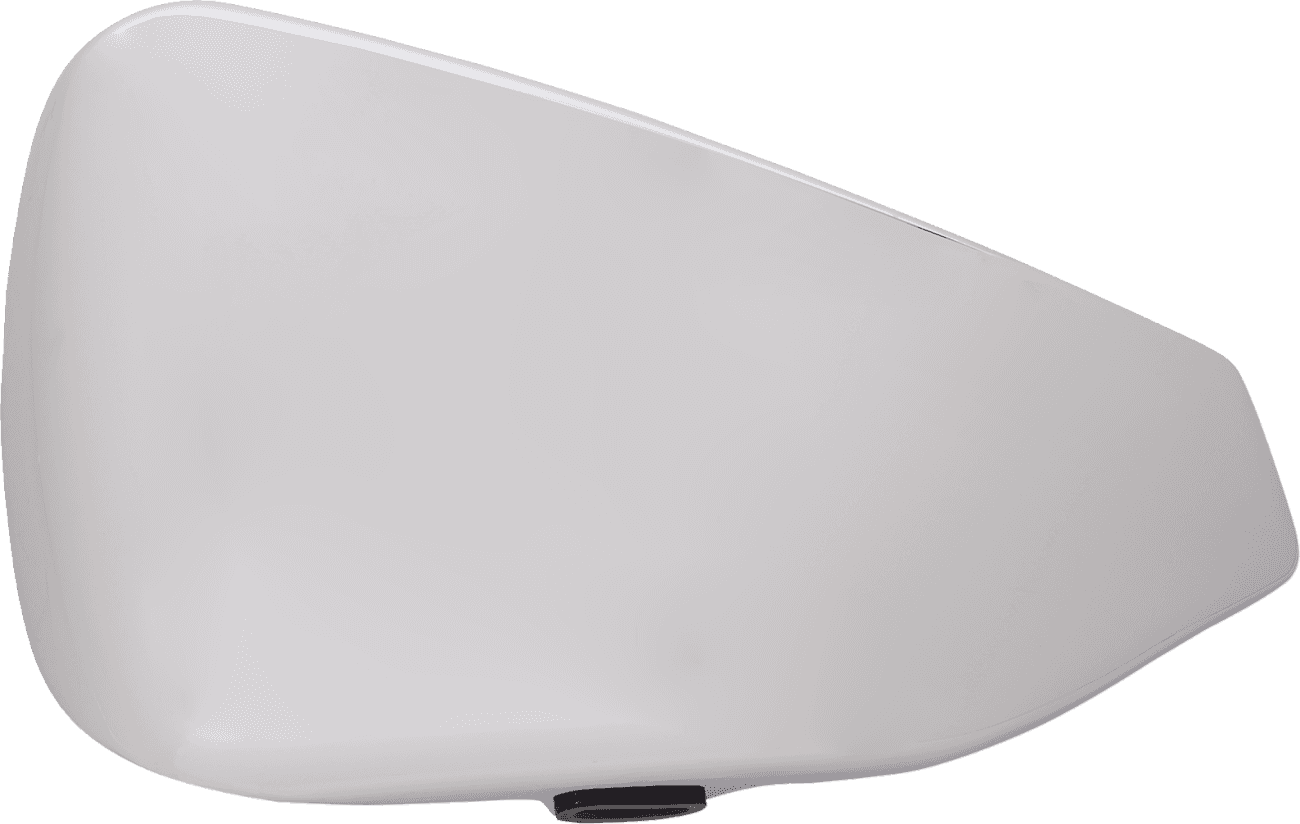DRAG SPECIALTIES 0520-3722 Side Cover - Left - Chrome - HD Sportster '14-'22