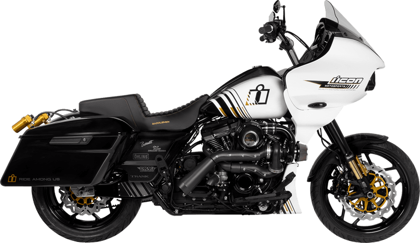 SADDLEMEN 0520-4269 Side Covers - Carbon Fiber/Gloss - HD Touring '09-'24 — image 4 of 5