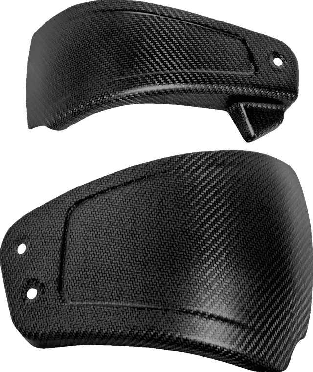 SADDLEMEN 0520-4278 Side Covers - Carbon Fiber/Matte - HD Softail '25