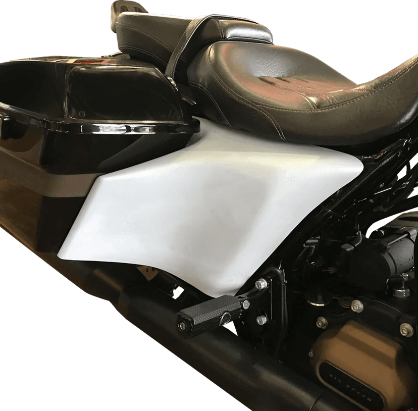 PAUL YAFFE BAGGER NATION 05204415 Swoop Side Covers - Smooth - Stock Saddlebags - HD — image 3 of 4