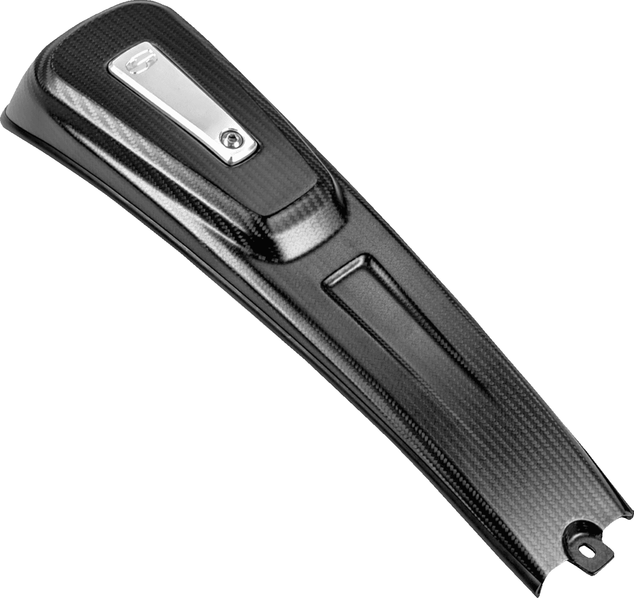 SADDLEMEN 0520-4423 Dash Console - Side Fill - Carbon Fiber/Matte - Harley-Davidson® - Softail