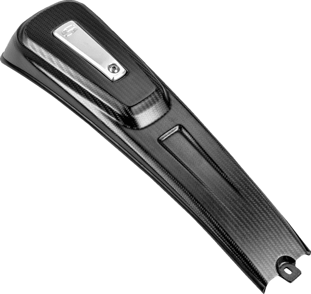 SADDLEMEN 0520-4423 Dash Console - Side Fill - Carbon Fiber/Matte - Harley-Davidson® - Softail — image 1 of 2